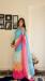 Picture of Excellent Georgette Off White Saree