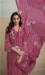 Picture of Ideal Crepe Hot Pink Straight Cut Salwar Kameez