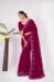 Picture of Elegant Silk Medium Violet Red Saree