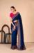 Picture of Beauteous Georgette Midnight Blue Saree