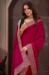 Picture of Appealing Georgette Dark Red Saree