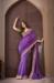 Picture of Enticing Georgette Violet Saree