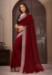 Picture of Shapely Georgette Maroon Saree