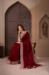 Picture of Shapely Georgette Maroon Saree