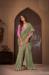 Picture of Comely Georgette Grey Saree