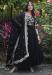 Picture of Good Looking Georgette Black Readymade Gown