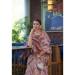 Picture of Shapely Organza Rosy Brown Saree