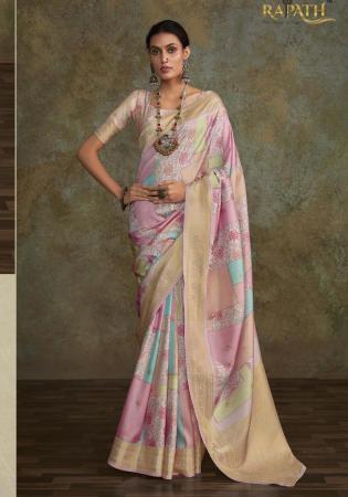 Picture of Admirable Silk Cadet Blue Saree