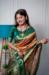 Picture of Stunning Silk Dark Khaki Saree