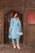 Picture of Sightly Cotton Light Blue Straight Cut Salwar Kameez