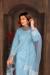 Picture of Sightly Cotton Light Blue Straight Cut Salwar Kameez