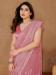 Picture of Sightly Net Rosy Brown Saree