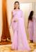 Picture of Charming Georgette Light Pink Saree