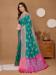 Picture of Beauteous Silk Teal Saree