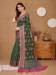 Picture of Bewitching Silk Dark Olive Green Saree