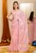 Picture of Graceful Georgette Light Coral Saree