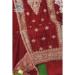Picture of Shapely Chiffon Brown Straight Cut Salwar Kameez