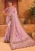 Picture of Pretty Silk Pale Violet Red Saree