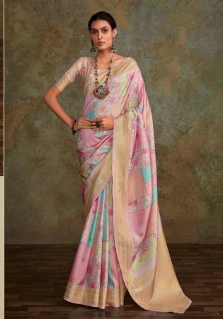Picture of Grand Silk Rosy Brown Saree