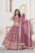 Picture of Gorgeous Georgette Rosy Brown Lehenga Choli