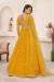 Picture of Sublime Georgette Yellow Lehenga Choli