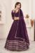 Picture of Bewitching Georgette Brown Lehenga Choli