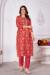 Picture of Good Looking Silk Indian Red Kurtis & Tunic