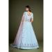 Picture of Comely Georgette Light Blue Lehenga Choli