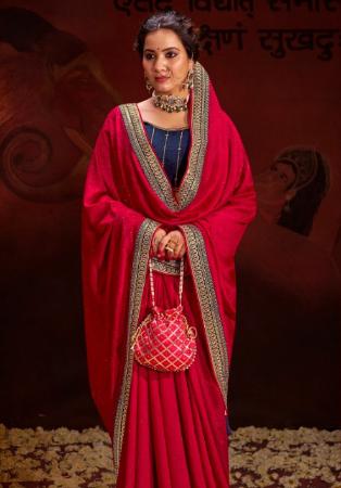 Picture of Radiant Georgette Light Coral Saree