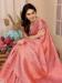 Picture of Magnificent Silk Light Coral Saree