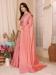 Picture of Magnificent Silk Light Coral Saree