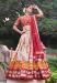 Picture of Stunning Silk Indian Red Lehenga Choli