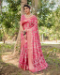 Picture of Beauteous Silk Pale Violet Red Saree
