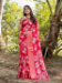 Picture of Ideal Silk Crimson Saree