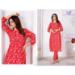 Picture of Lovely Chiffon Red Readymade Salwar Kameez