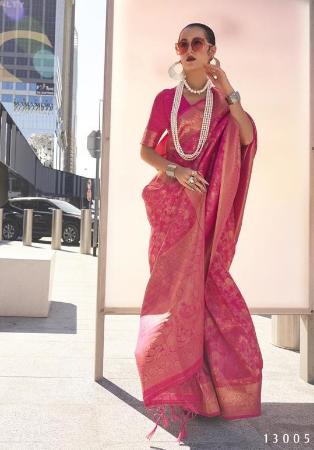 Picture of Radiant Chiffon Indian Red Saree
