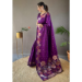Picture of Delightful Silk Purple Saree