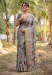 Picture of Amazing Silk Grey Saree