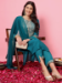 Picture of Fascinating Silk Midnight Blue Readymade Salwar Kameez