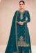 Picture of Charming Silk Teal Straight Cut Salwar Kameez