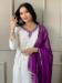 Picture of Enticing Chiffon Off White Readymade Salwar Kameez