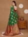 Picture of Comely Silk Sea Green Saree