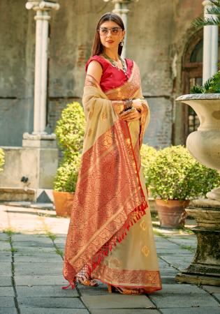 Picture of Comely Silk Peru Saree